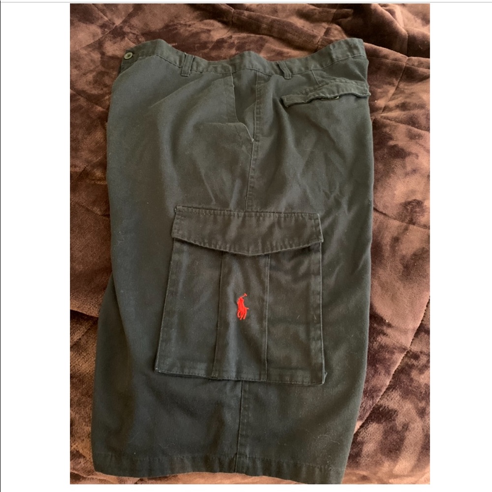 Vintage Polo Ralph Lauren cargo shorts navy 38